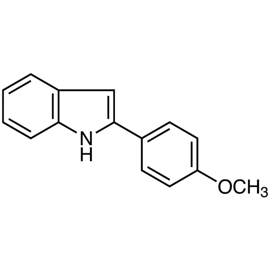 2-(4-Methoxyphenyl)indole>98.0%(GC)5g