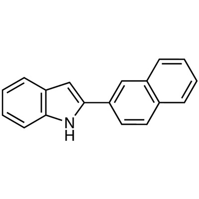 2-(2-Naphthyl)indole&gt;98.0%(GC)1g