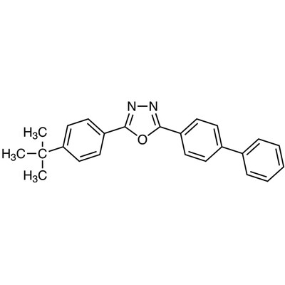 2-(4-tert-Butylphenyl)-5-(4-biphenylyl)-1,3,4-oxadiazole (purified by sublimation)&gt;99.0%(GC)1g