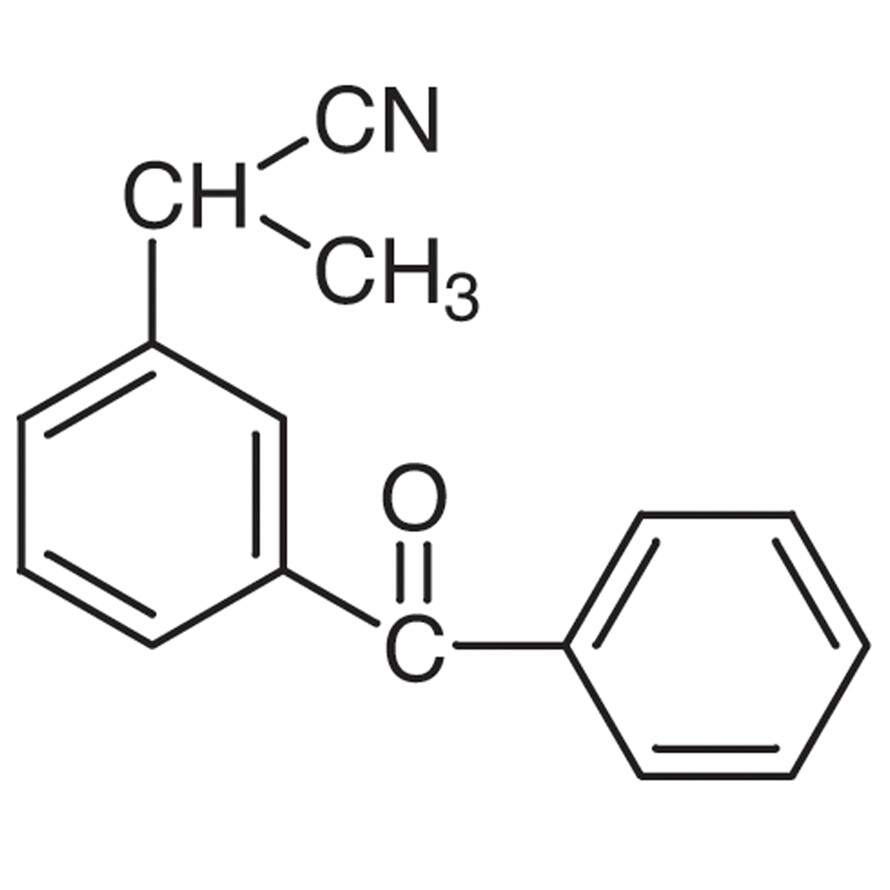 2-(3-Benzoylphenyl)propionitrile&gt;98.0%(GC)5g