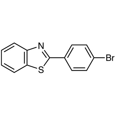 2-(4-Bromophenyl)benzothiazole&gt;98.0%(GC)25g