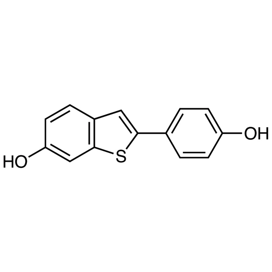 2-(4-Hydroxyphenyl)benzo[b]thiophene-6-ol>98.0%(GC)200mg