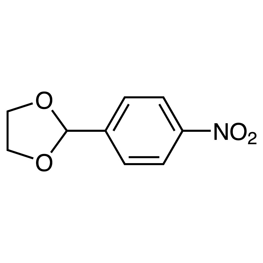2-(4-Nitrophenyl)-1,3-dioxolane>98.0%(GC)5g
