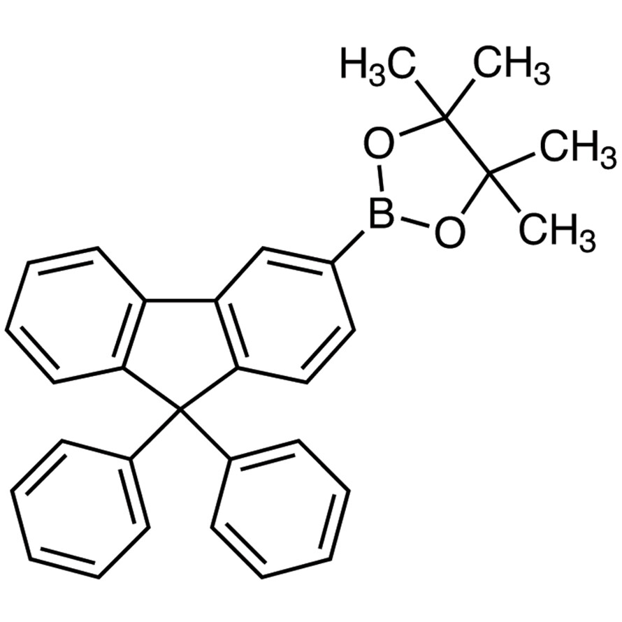 2-(9,9-Diphenyl-9H-fluoren-3-yl)-4,4,5,5-tetramethyl-1,3,2-dioxaborolane&gt;98.0%(HPLC)(T)1g