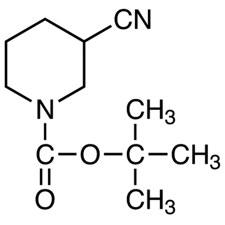 1-tert-Butoxycarbonyl-3-cyanopiperidine>98.0%(GC)5g