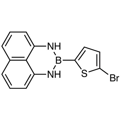 2-(5-Bromo-2-thienyl)-2,3-dihydro-1H-naphtho[1,8-de][1,3,2]diazaborine&gt;98.0%(GC)(N)1g