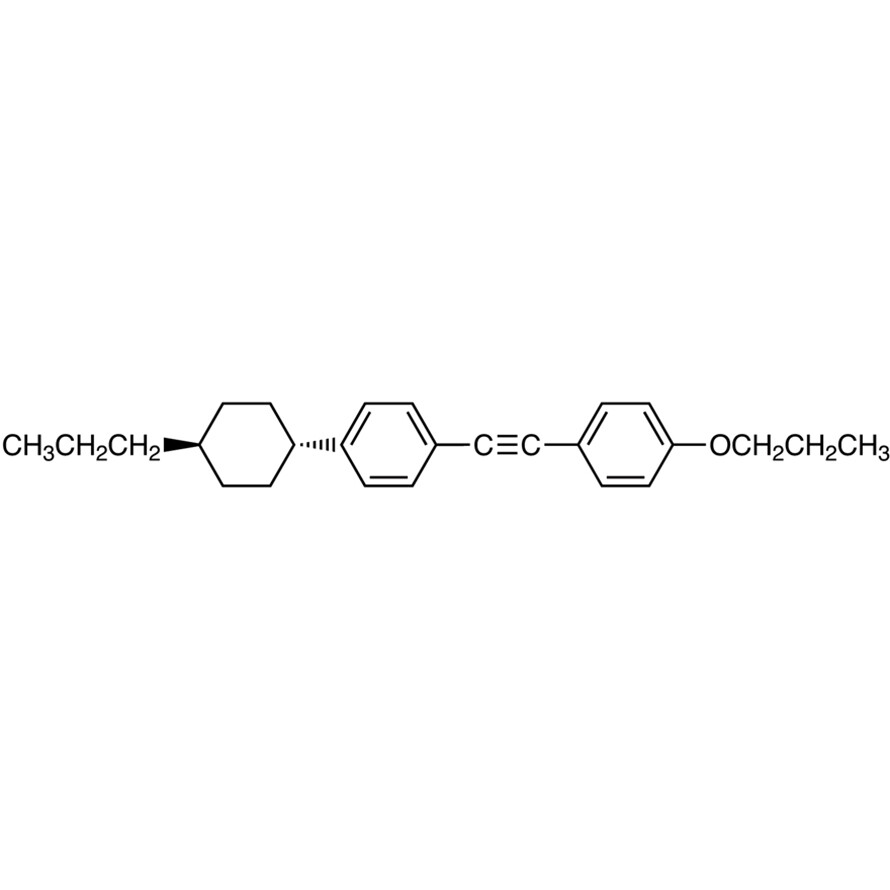 1-Propoxy-4-[[4-(trans-4-propylcyclohexyl)phenyl]ethynyl]benzene&gt;98.0%(GC)5g