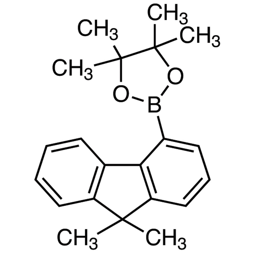2-(9,9-Dimethyl-9H-fluoren-4-yl)-4,4,5,5-tetramethyl-1,3,2-dioxaborolane>98.0%(HPLC)(T)200mg