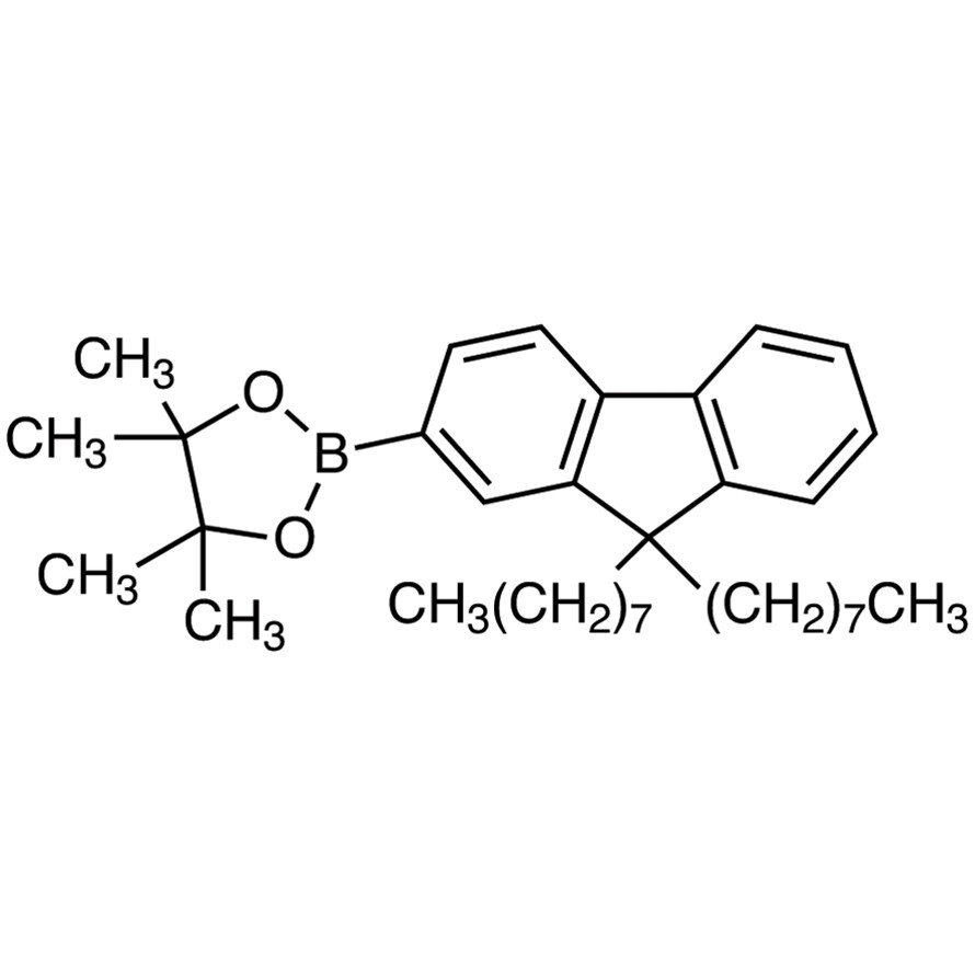 2-(9,9-Di-n-octyl-9H-fluoren-2-yl)-4,4,5,5-tetramethyl-1,3,2-dioxaborolane&gt;98.0%(HPLC)(T)1g