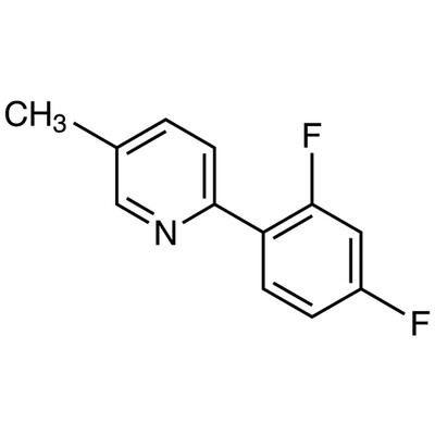 2-(2,4-Difluorophenyl)-5-methylpyridine&gt;98.0%(GC)(T)200mg