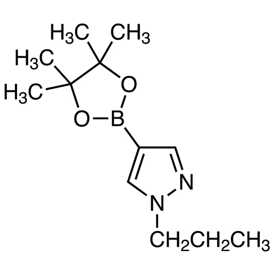 1-Propyl-4-(4,4,5,5-tetramethyl-1,3,2-dioxaborolan-2-yl)pyrazole>98.0%(GC)(T)1g
