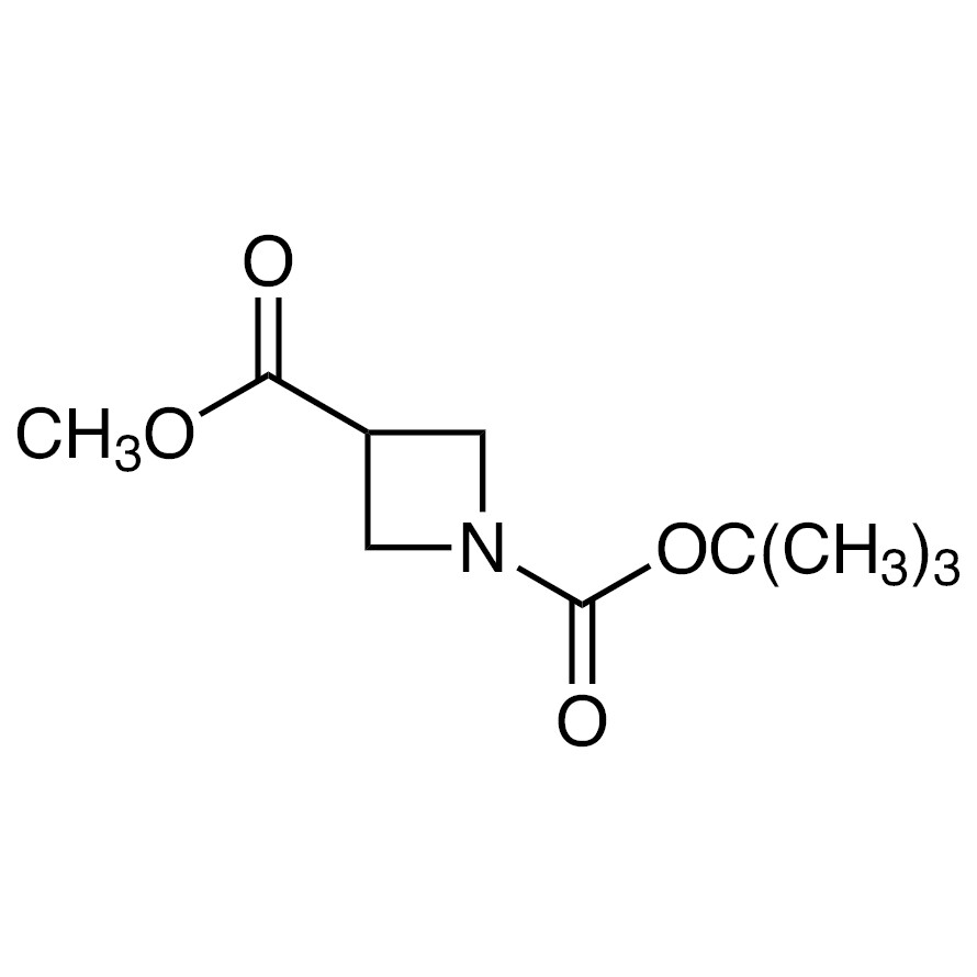1-tert-Butyl 3-Methyl Azetidine-1,3-dicarboxylate&gt;97.0%(GC)5g