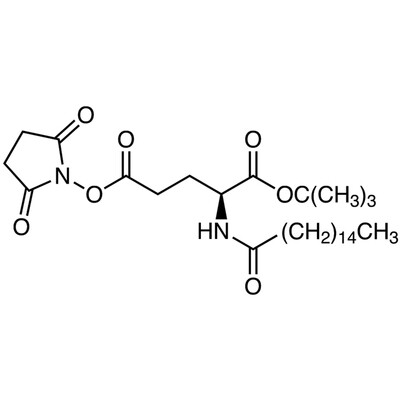 1-tert-Butyl 5-(N-Succinimidyl) N-Palmitoyl-L-glutamate&gt;96.0%(HPLC)100mg
