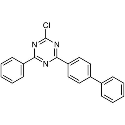 2-([1,1&#39;-Biphenyl]-4-yl)-4-chloro-6-phenyl-1,3,5-triazine&gt;98.0%(HPLC)(N)1g