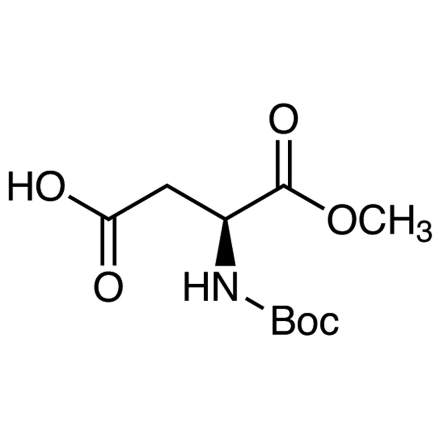 1-Methyl N-(tert-Butoxycarbonyl)-L-aspartate&gt;97.0%(HPLC)(T)5g