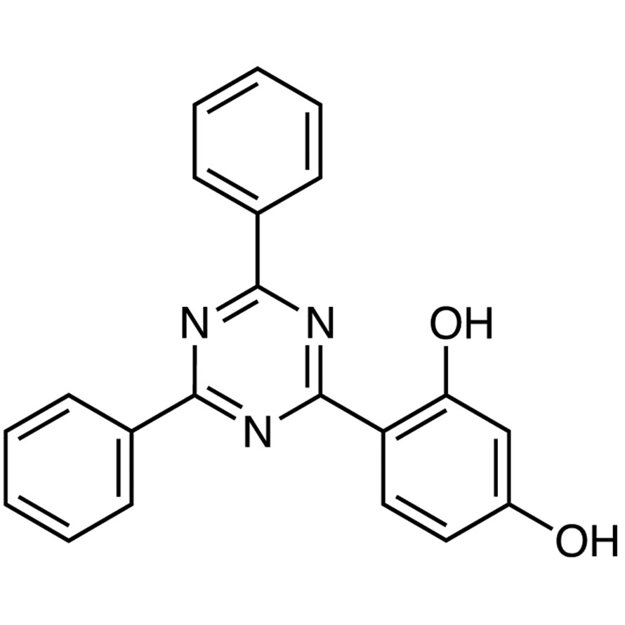 2-(2,4-Dihydroxyphenyl)-4,6-diphenyl-1,3,5-triazine&gt;98.0%(HPLC)(N)1g