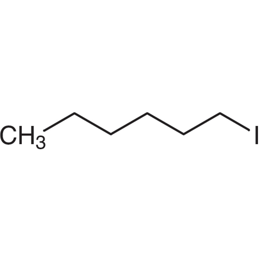 1-Iodohexane (stabilized with Copper chip)>97.0%(GC)100g