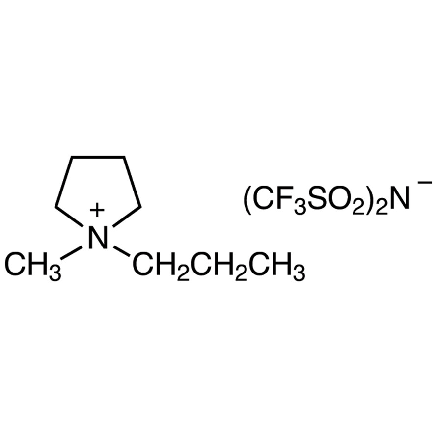 1-Methyl-1-propylpyrrolidinium Bis(trifluoromethanesulfonyl)imide>98.0%(T)5g