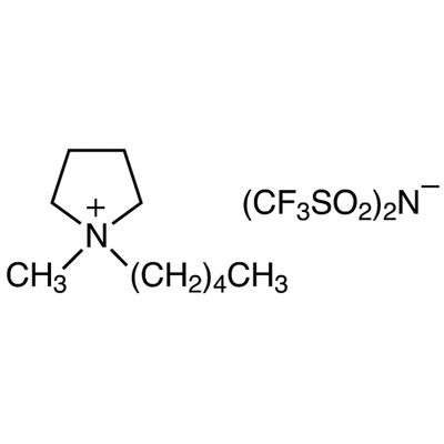 1-Methyl-1-pentylpyrrolidinium Bis(trifluoromethanesulfonyl)imide&gt;98.0%(T)1g