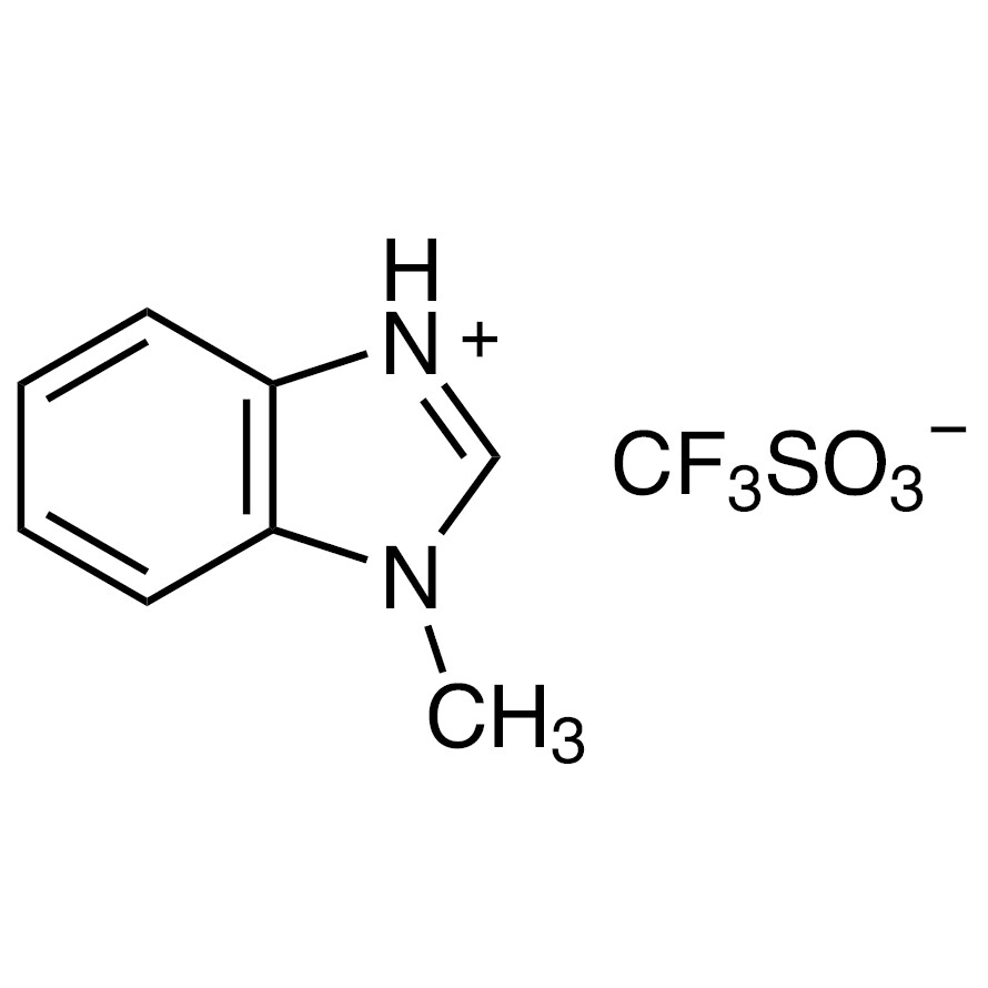 1-Methyl-1H-benzimidazol-3-ium Trifluoromethanesulfonate&gt;98.0%(HPLC)(T)5g