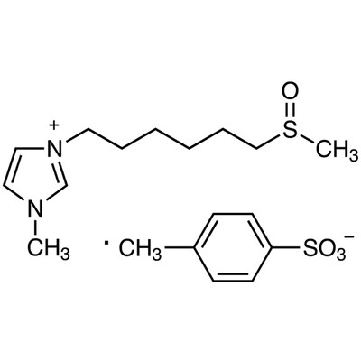 1-Methyl-3-[6-(methylsulfinyl)hexyl]imidazolium p-Toluenesulfonate&gt;97.0%(HPLC)(N)5g