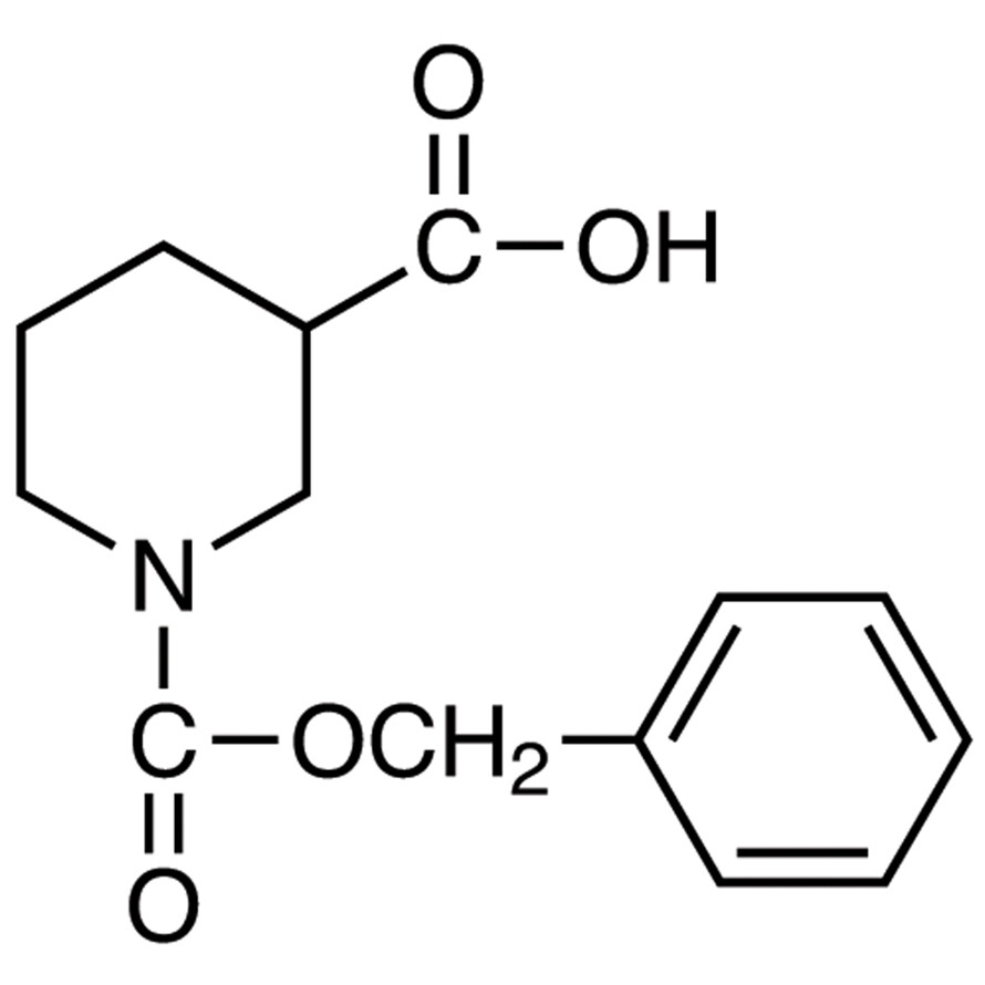 1-Carbobenzoxy-3-piperidinecarboxylic Acid&gt;97.0%(GC)(T)1g