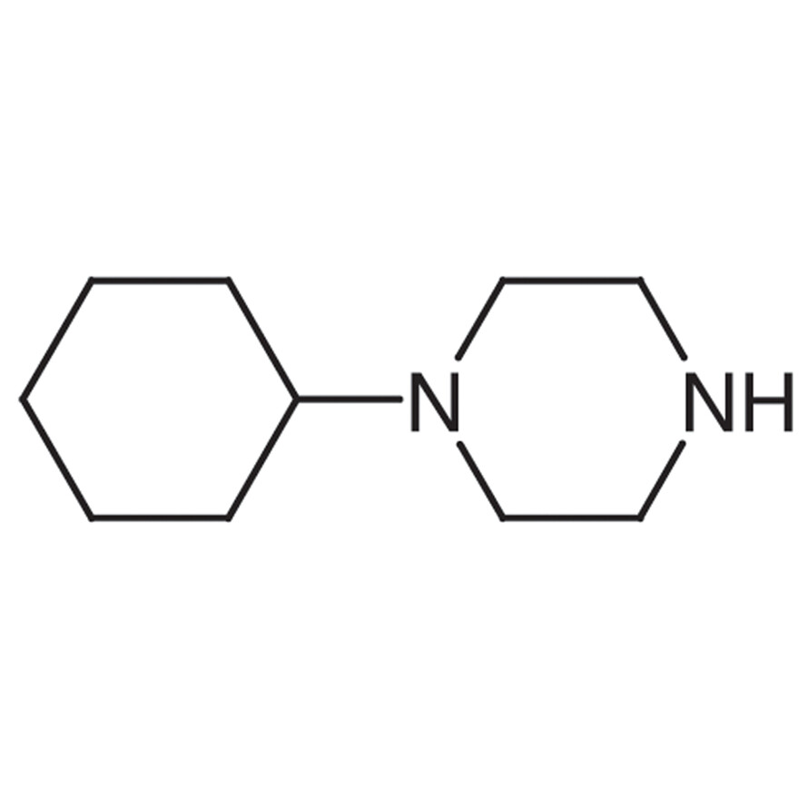 1-Cyclohexylpiperazine&gt;98.0%(GC)(T)5g