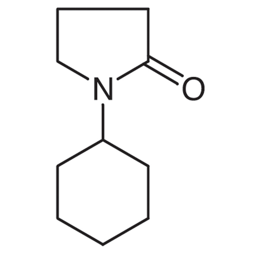 1-Cyclohexyl-2-pyrrolidone>99.0%(GC)25mL