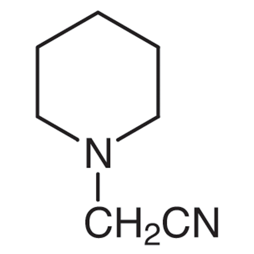 1-Cyanomethylpiperidine&gt;98.0%(GC)(T)25mL