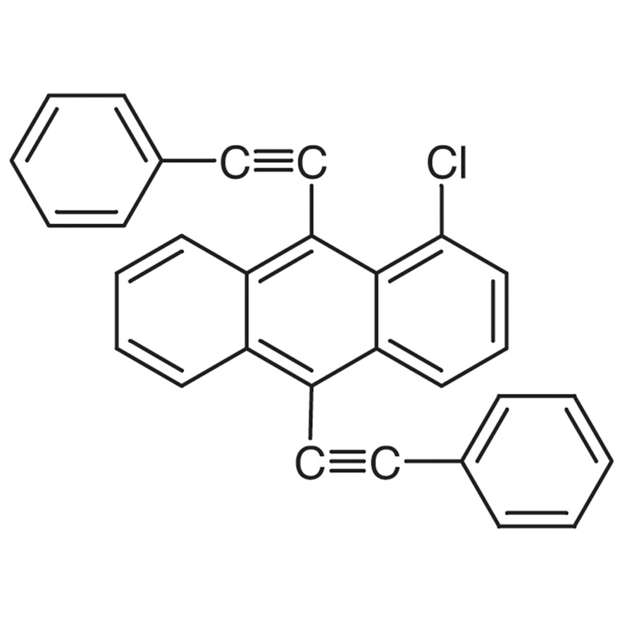 1-Chloro-9,10-bis(phenylethynyl)anthracene&gt;96.0%(HPLC)(T)10g