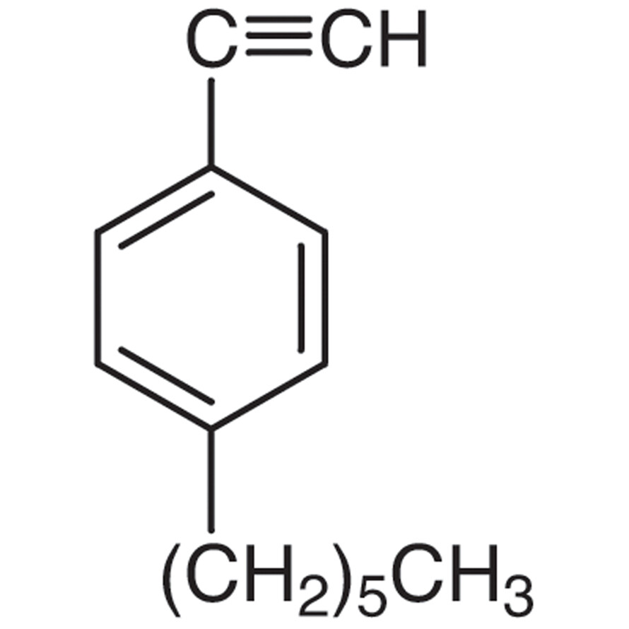 1-Ethynyl-4-hexylbenzene>95.0%(GC)25g