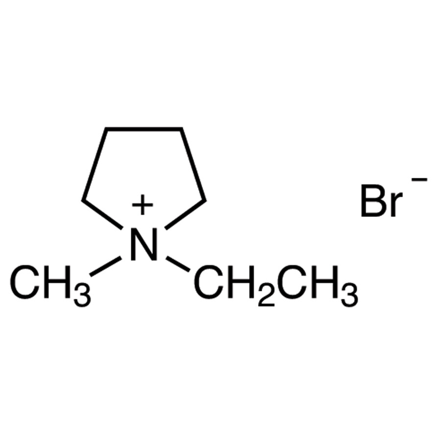 1-Ethyl-1-methylpyrrolidinium Bromide>97.0%(T)5g