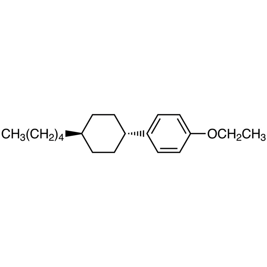 1-Ethoxy-4-(trans-4-pentylcyclohexyl)benzene&gt;98.0%(GC)25g