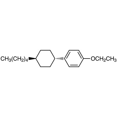 1-Ethoxy-4-(trans-4-pentylcyclohexyl)benzene&gt;98.0%(GC)25g