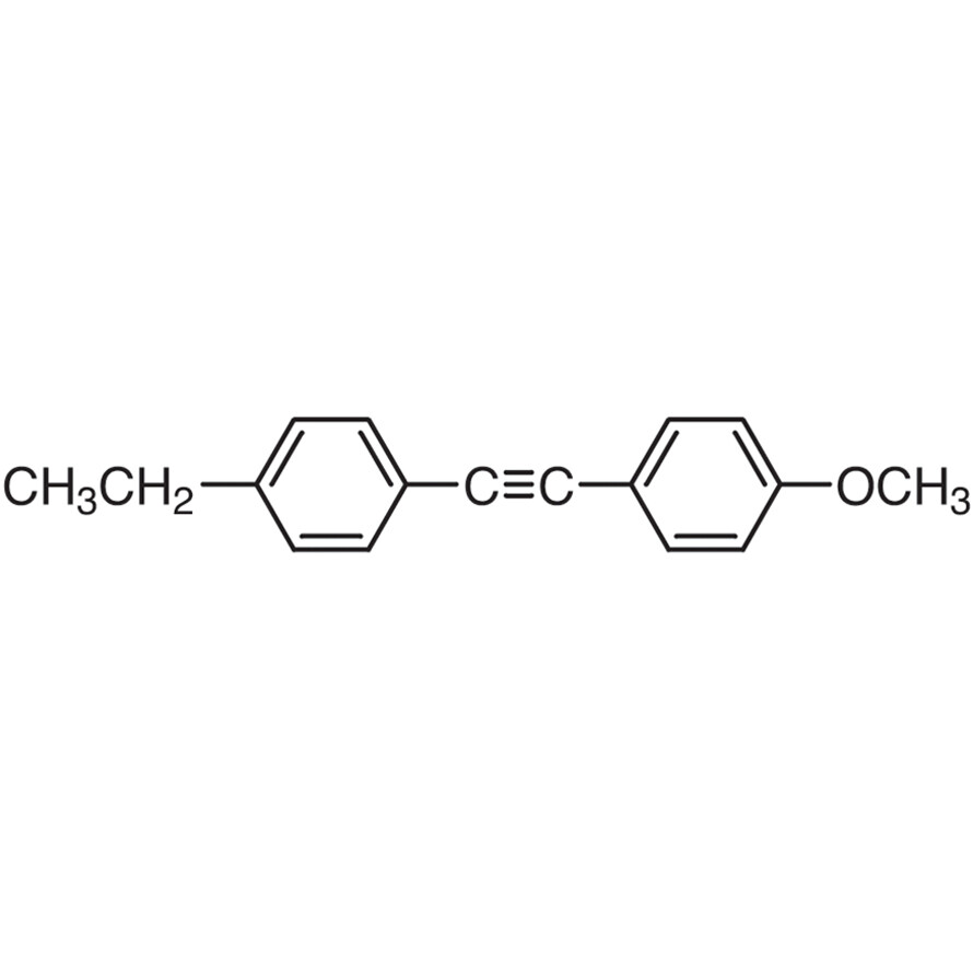 1-Ethyl-4-[(4-methoxyphenyl)ethynyl]benzene&gt;98.0%(GC)1g
