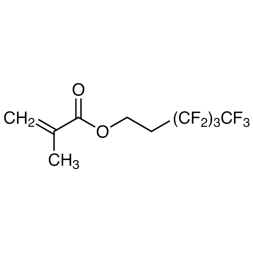 1H,1H,2H,2H-Nonafluorohexyl Methacrylate (stabilized with TBC)>98.0%(GC)25g