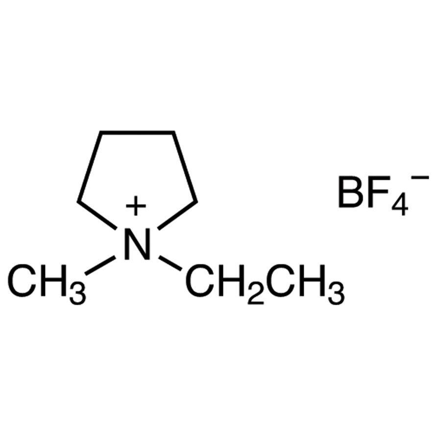 1-Ethyl-1-methylpyrrolidinium Tetrafluoroborate>98.0%(N)25g