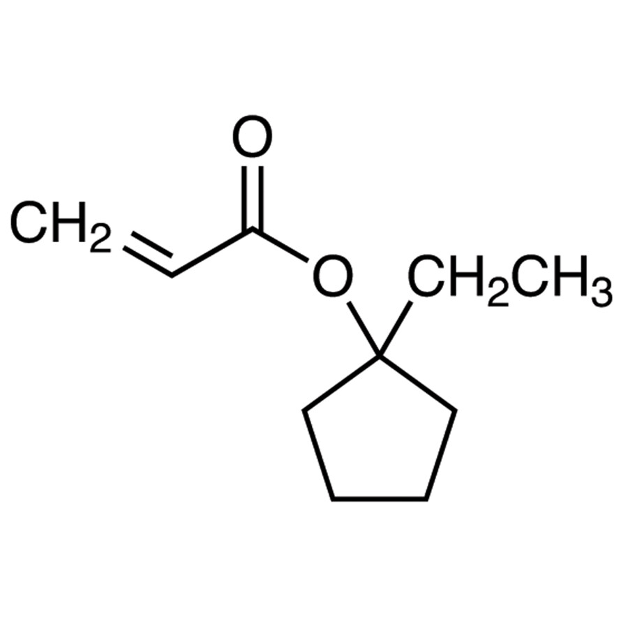 1-Ethylcyclopentyl Acrylate (stabilized with MEHQ)&gt;95.0%(GC)1g
