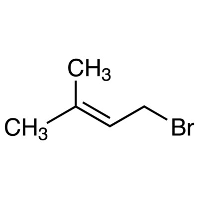 1-Bromo-3-methyl-2-butene (stabilized with Silver chip)&gt;90.0%(GC)25g