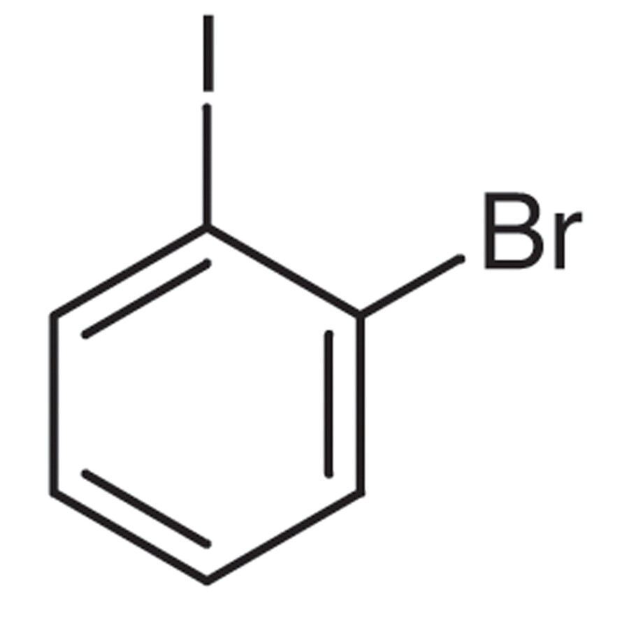 1-Bromo-2-iodobenzene (stabilized with Copper chip)&gt;98.0%(GC)25g