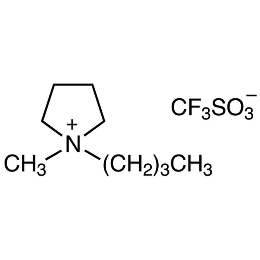 1-Butyl-1-methylpyrrolidinium Trifluoromethanesulfonate>98.0%(N)5g