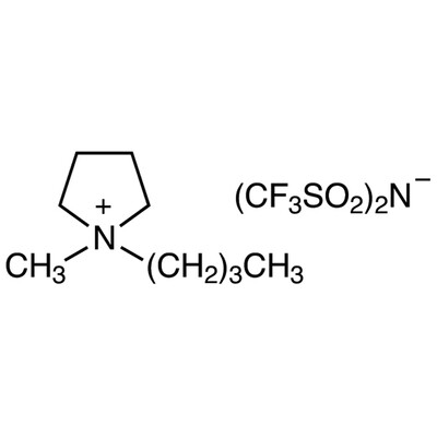 1-Butyl-1-methylpyrrolidinium Bis(trifluoromethanesulfonyl)imide&gt;98.0%(T)25g