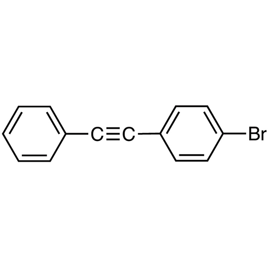 1-Bromo-4-(phenylethynyl)benzene>98.0%(GC)1g