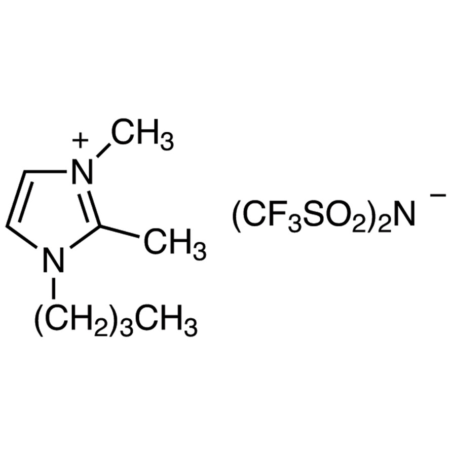 1-Butyl-2,3-dimethylimidazolium Bis(trifluoromethanesulfonyl)imide&gt;98.0%(T)25g