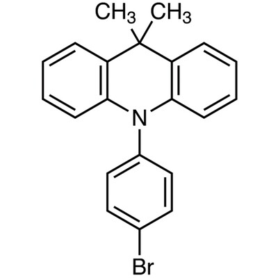 10-(4-Bromophenyl)-9,9-dimethyl-9,10-dihydroacridine&gt;98.0%(GC)1g