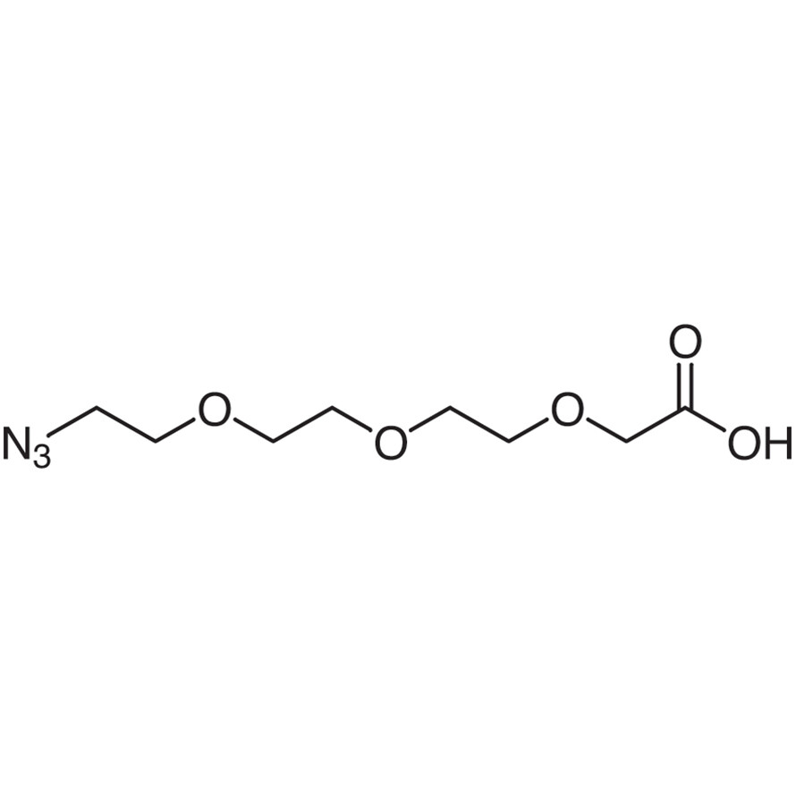 11-Azido-3,6,9-trioxaundecanoic Acid&gt;97.0%(T)1g