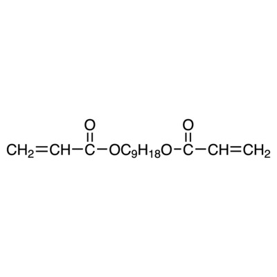 1,9-Bis(acryloyloxy)nonane (stabilized with MEHQ)&gt;92.0%(GC)25g