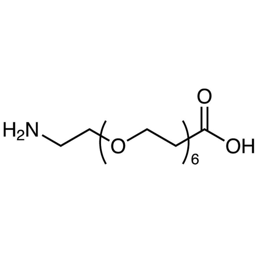 1-Amino-3,6,9,12,15,18-hexaoxahenicosan-21-oic Acid>95.0%(HPLC)500mg