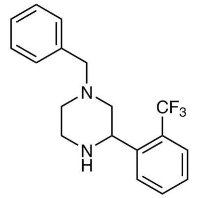 1-Benzyl-3-[2-(trifluoromethyl)phenyl]piperazine&gt;98.0%(GC)500mg