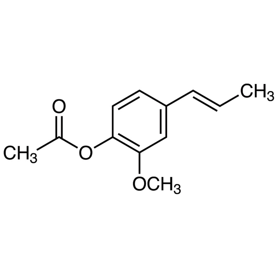 1-Acetoxy-2-methoxy-4-[(E)-1-propenyl]benzene>98.0%(GC)500g